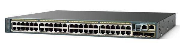 سوئیچ سیسکو WS-C2960S-48LPS-L ریفربیشد - تصویر 1